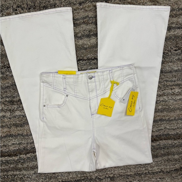 Circus By Sam Edelman Super High Flared Leg Jeans Sz 30 NWT | Flared Leg Jeans - - Picture 5 of 12